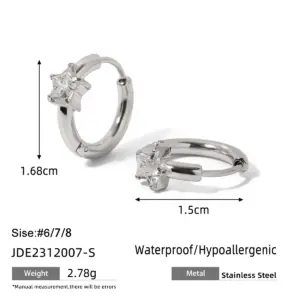 Minimalist Stainless Steel Pearl Earrings JDE201584-S 17 Aed4b7bd95c0b44a39fec12ea272714b1u