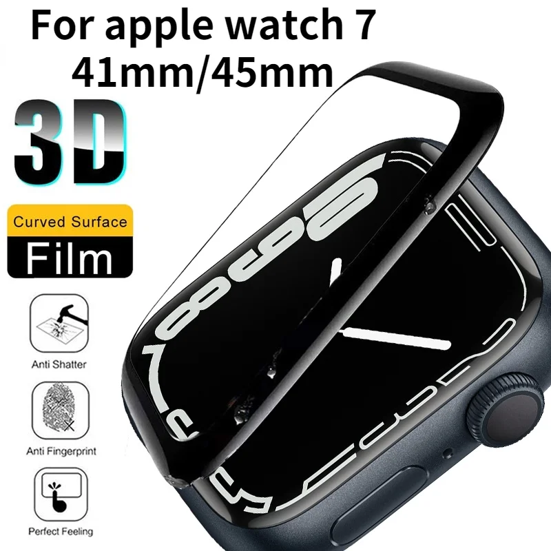 Beizye Tempered Glass Screen Protector for Apple Watch Series 7 41mm & 45mm 5 Beizye Tempered Glass Screen Protector for Apple Watch Series 7 41mm & 45mm - Image 5