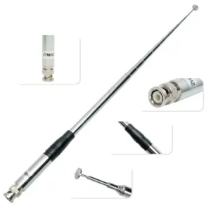 ABBREE 130cm Telescopic CB Radio Antenna 12 H03760a1813104a5bbf7bc9bce8f8cd62N