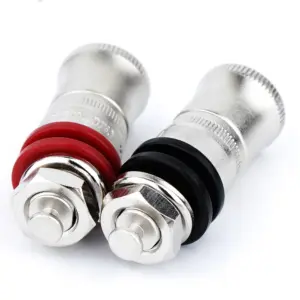 High-End Brass Speaker Binding Post in Gold and Rhodium 8 H04d6dd919abe4ae2926ae012a4f293555