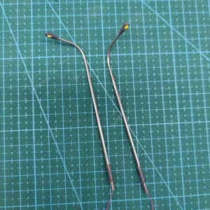 HO Scale Miniature Street Lamps Set of 3 17 H0573ed72a58e44acbbb34717cd3a31bau