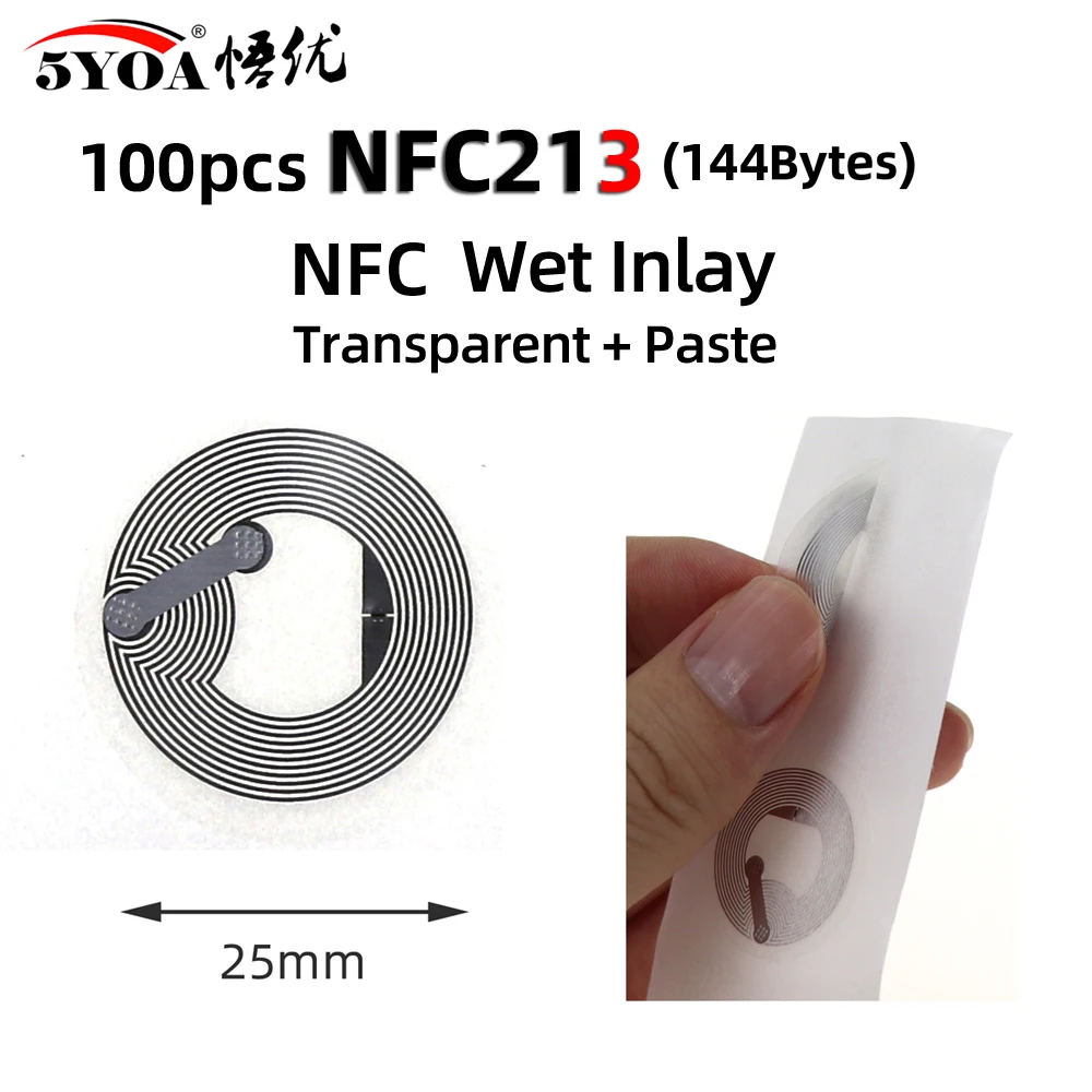 NFC Sticker Tags Set, 25mm, 100 Pack 7 NFC Sticker Tags Set, 25mm, 100 Pack - Image 7