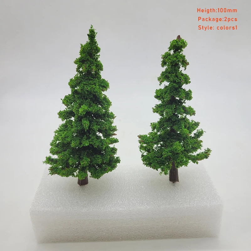 Miniature Pine Trees Set for Dioramas 7 Miniature Pine Trees Set for Dioramas - Image 7