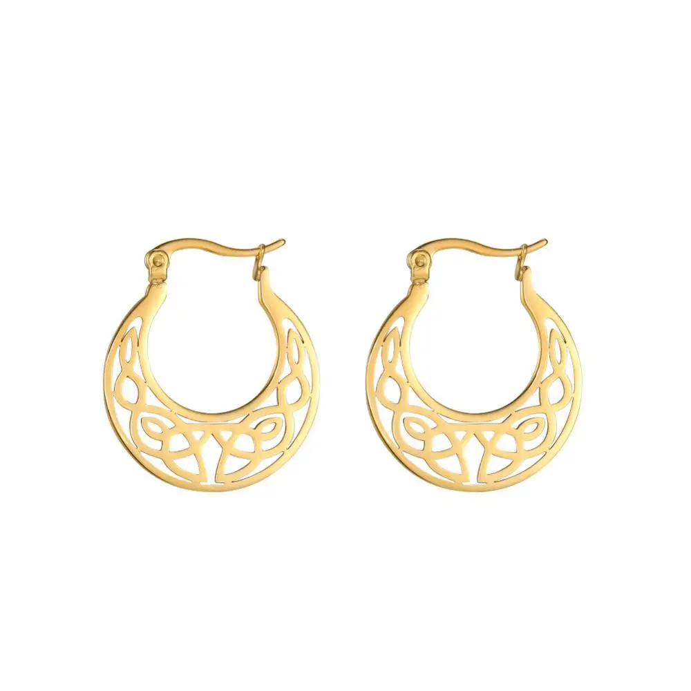 Vintage Irish Knot Earrings in Stainless Steel 8 Vintage Irish Knot Earrings in Stainless Steel - Image 8