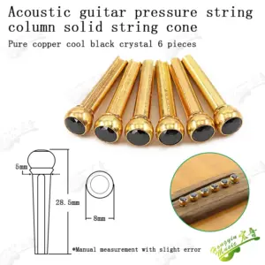Copper Acoustic Guitar Bridge Pins Set 17 H0c1ed8e3881e4149af652c7fd5203594L