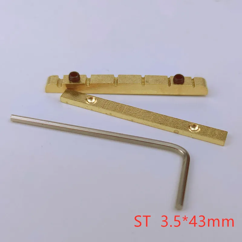 Adjustable Brass Nut for Guitar Compatibility 6 Adjustable Brass Nut for Guitar Compatibility - Image 6