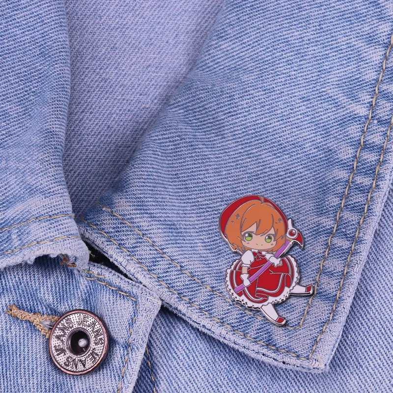 Card Captor Sakura Enamel Brooch 30mm 5 Card Captor Sakura Enamel Brooch 30mm - Image 5