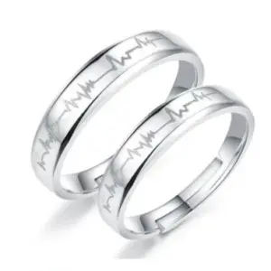 Silver Couples Wedding Ring Set 19 H0eb4e6db2e03411eba821a35832b4720P