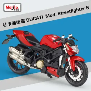 Maisto Ducati HyperMotard Diecast Model 1:18 Scale 13 H0fb95a38bd25485fb51a049ec367359dX