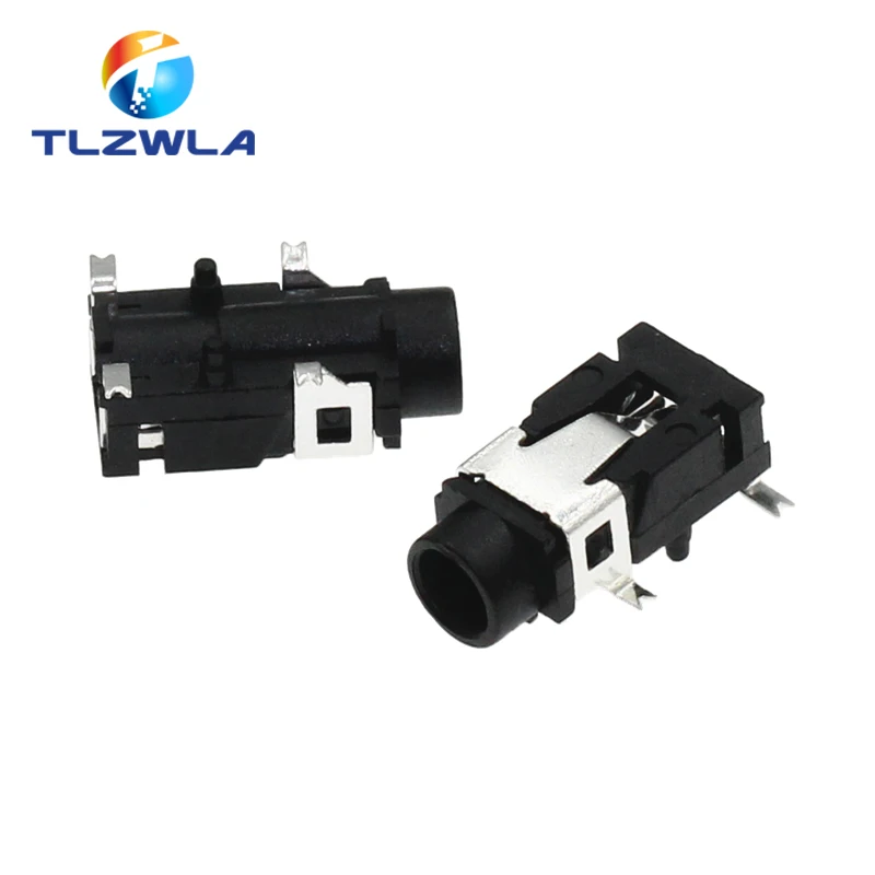 PJ-321A 3.5mm Stereo Audio Connectors Set of 10 2 PJ-321A 3.5mm Stereo Audio Connectors Set of 10 - Image 2