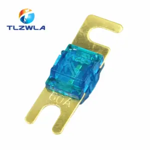 Gold-Plated Automotive Fuse Set 20A-200A 7 H111c28fac20a4acbbaec560bd2e482bbw