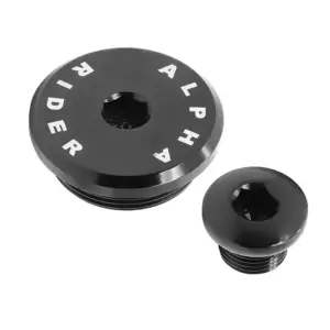 Black Anodized Aluminum Engine Plug Cover Set 13 H11bfb95a1e80466293aef24f2fcd309eO