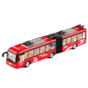 Vibrant 1:50 Alloy Double-Section Bus Model 14 H126b702752bd45eeaf5935e923bacbf2Z