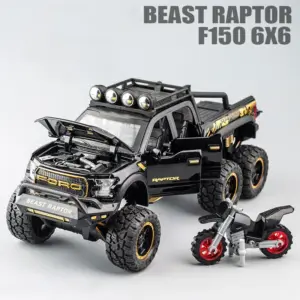 1:28 Ford Raptor F150 Alloy Diecast Model 16 H127a2a7a72eb41d1aaf31dc5e587ee7fl