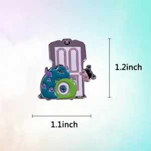 Monsters Inc Copper Badge Pendant for Fans 8 H12854c83cea44c76a7f39da5bf12cc55R