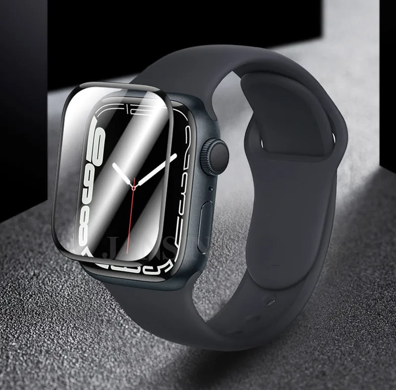 Beizye Tempered Glass Screen Protector for Apple Watch Series 7 41mm & 45mm 2 Beizye Tempered Glass Screen Protector for Apple Watch Series 7 41mm & 45mm - Image 2