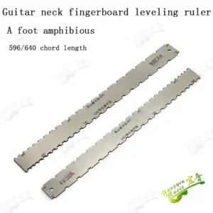 High-Precision Guitar Fingerboard Ruler 12 H14bb9da637174773b429f9988c25140dc