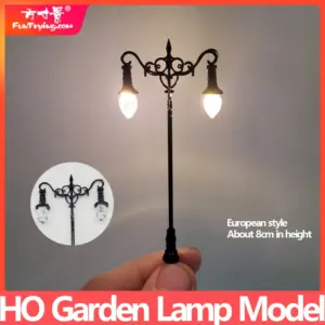 European-Style Miniature Garden Lamp for Dioramas 9 H15b874484abe48a8b9570661e7bbfc48B