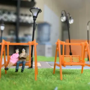 1/87 HO Scale Orange Park Swing Bench 7 H168caa4e4c2e4c679baf715590646086M