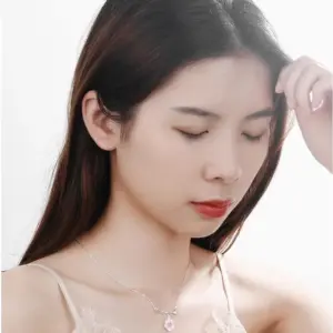 Cherry Blossom Necklace in Sterling Silver 12 H16d91e58a2e14173995458c20fdc1cdbv