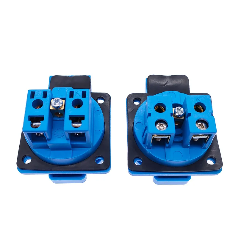 Industrial Waterproof EU Socket IP66 16A 250VAC 4 Industrial Waterproof EU Socket IP66 16A 250VAC - Image 4