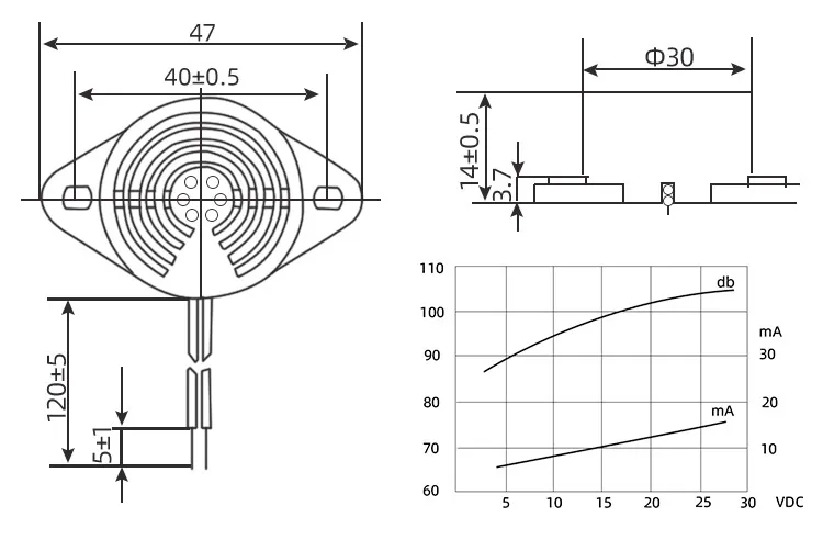 High-Decibel Electronic Alarm Buzzer Kit 5 High-Decibel Electronic Alarm Buzzer Kit - Image 5