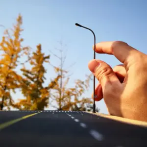 HO Scale Miniature Street Lamps Set of 3 15 H1a52733b8d73475c95c09f9dd7da6e78M