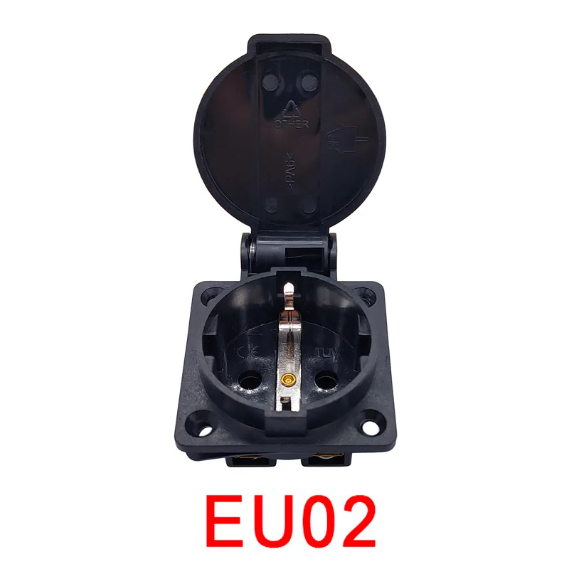 Industrial Waterproof EU Socket IP66 16A 250VAC 9 Industrial Waterproof EU Socket IP66 16A 250VAC - Image 9