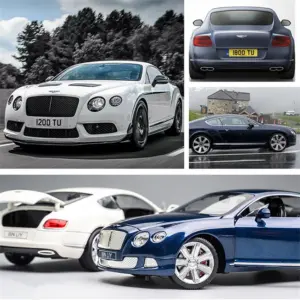 Blue Bentley Continental GT 1:24 Diecast Model 11 H1b16f8b3f76648bda5ac92947c0257c7o