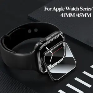 Beizye Tempered Glass Screen Protector for Apple Watch Series 7 41mm & 45mm 9 H1d355a070d674f25adc290eebe523f4e7