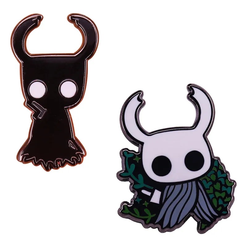 Hollow Knight Inspired Badge Brooch 30mm 1 Hollow Knight Inspired Badge Brooch 30mm