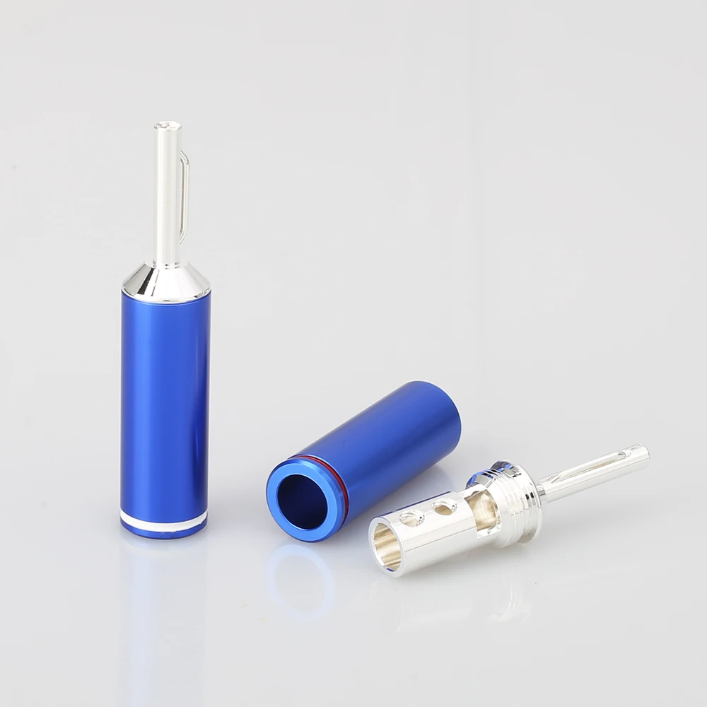 Silver-Plated Banana Plug Connector Set (4 pcs) 5 Silver-Plated Banana Plug Connector Set (4 pcs) - Image 5