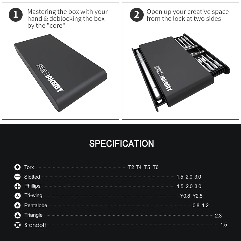 Precision Magnetic Screwdriver Set for Electronics 5 Precision Magnetic Screwdriver Set for Electronics - Image 5