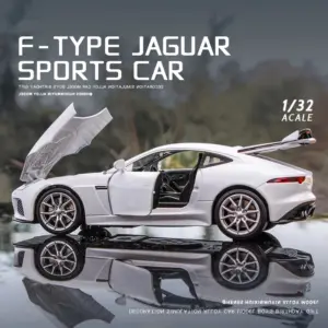 Green Diecast Jaguar F-TYPE Model 1:32 Scale 12 H1f4787c327ac422f87ad2082f0a40bf5J