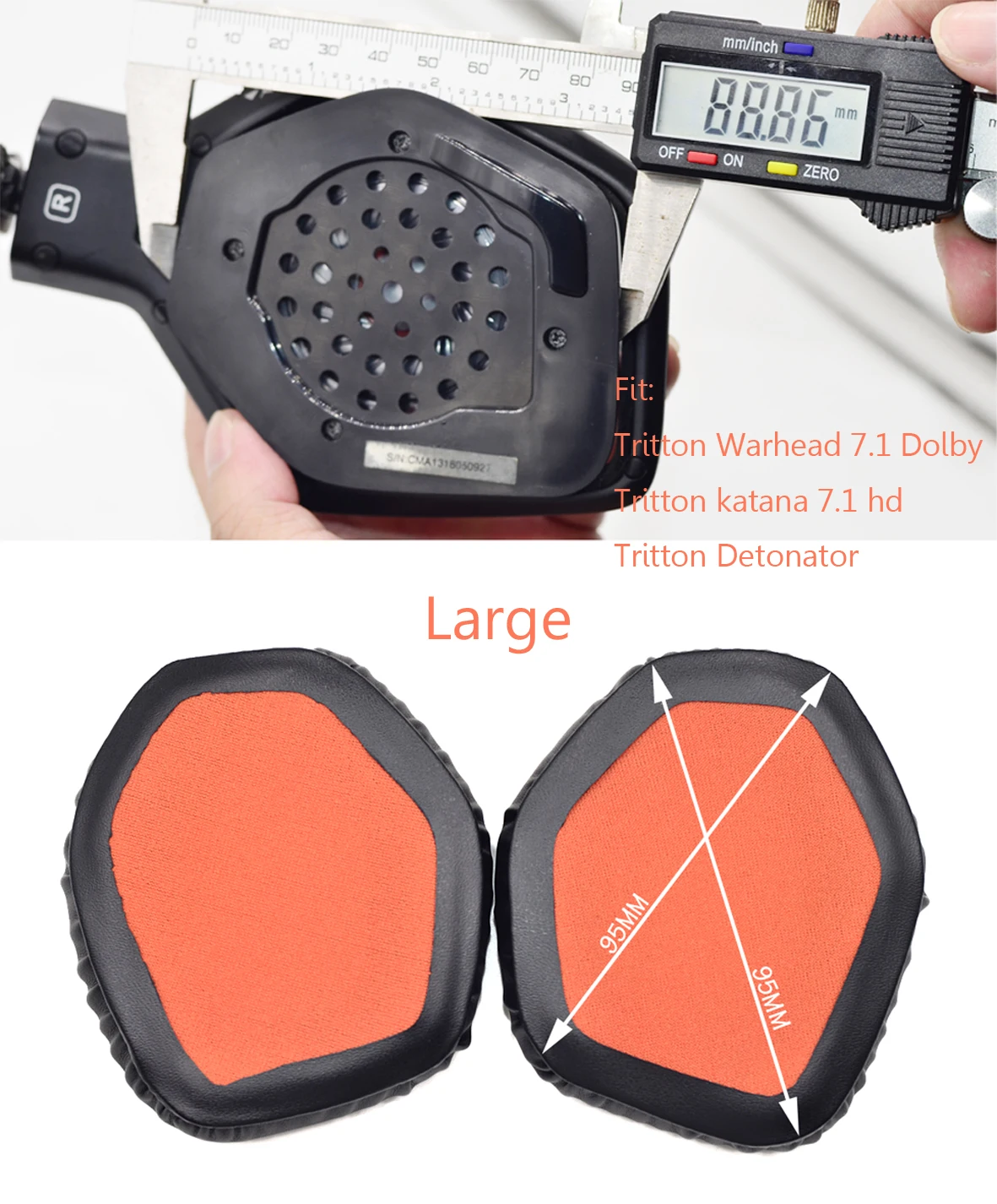 Replacement Tritton Ear Pads for Headsets 7 Replacement Tritton Ear Pads for Headsets - Image 7