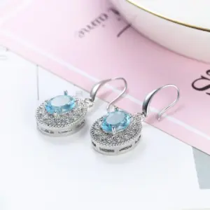 Sterling Silver Jewelry Set with Zircon Gemstones 10 H21a60a0cc2234c35a11a08f8ace44557O