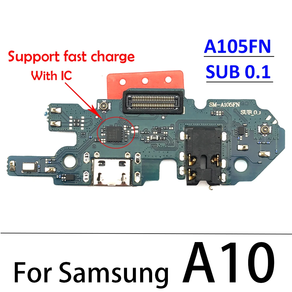 Samsung Galaxy A10 Charging Dock PCB A105F/A105FN 6 Samsung Galaxy A10 Charging Dock PCB A105F/A105FN - Image 6