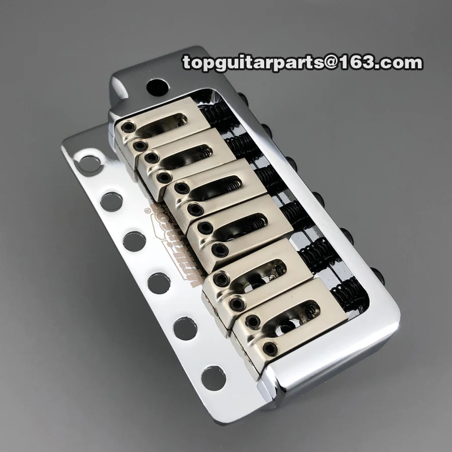 Wilkinson Chrome Tremolo Guitar Bridge with Adjustable Saddles 6 Wilkinson Chrome Tremolo Guitar Bridge with Adjustable Saddles - Image 6