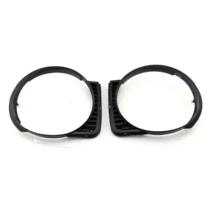 VW MK1 Headlight Grille Ring Set Black Matte