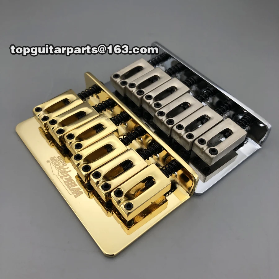 Wilkinson Hardtail Stratocaster Guitar Bridge Chrome or Gold 5 Wilkinson Hardtail Stratocaster Guitar Bridge Chrome or Gold - Image 5