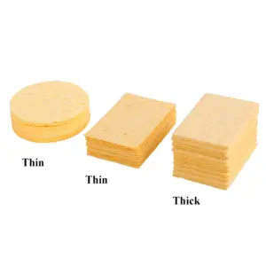 Yellow Soldering Tip Cleaning Sponges Set (10 Pieces) 8 H282da7fcce2945ea86b6f7fef313106dZ