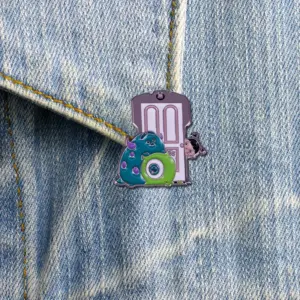 Monsters Inc Copper Badge Pendant for Fans 11 H2834d1f2f7954fc2803a7410f917fa7dL