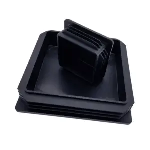 Black Square Pipe Plugs Set for Furniture 13 H29696ea2b016417b8a14d23a1d7e5419L