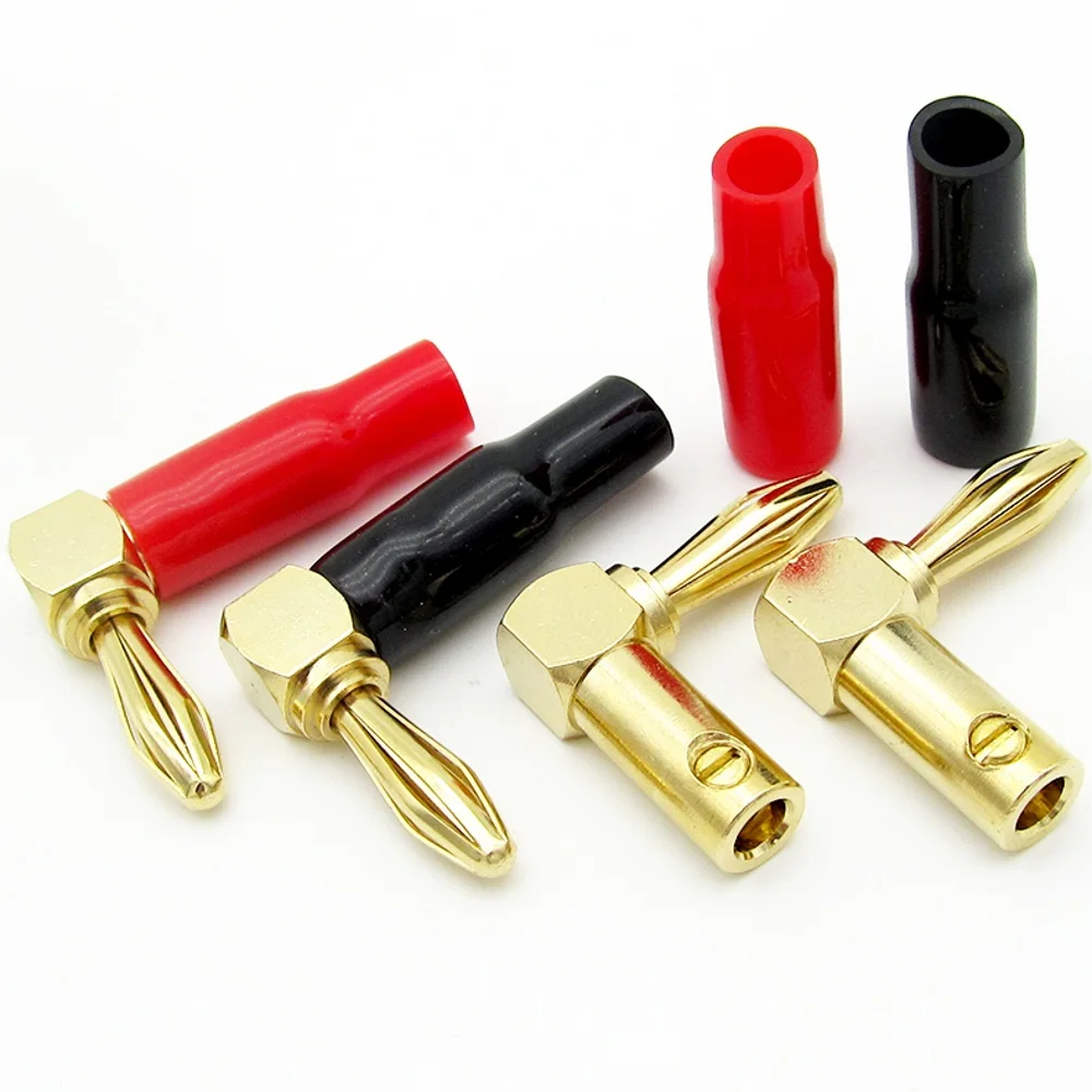 Gold-Plated Banana Plugs for Speakers 4 Gold-Plated Banana Plugs for Speakers - Image 4