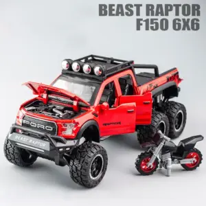 1:28 Ford Raptor F150 Alloy Diecast Model 15 H2ac254917a9e438d889f2d11c10d18e4V
