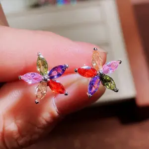 Star-Shaped Zircon Earrings for Women 11 H2bcdc9dd983648bc82e984efe590fc03E