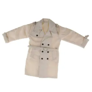 Miniature Men's Trench Coat for 12-Inch Action Figures 10 H2bd2d62d28d34d02bf490496e2e876f4A