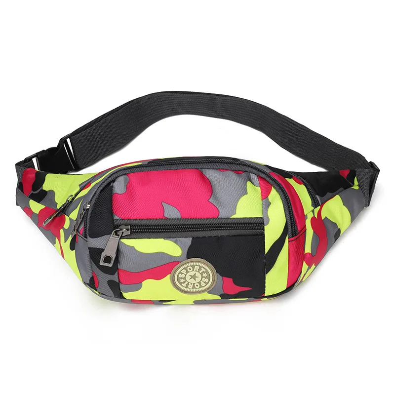 Vibrant Camouflage Waist Bag for Men & Women 10 Vibrant Camouflage Waist Bag for Men & Women - Image 10