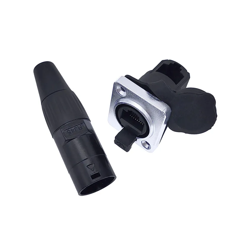 Waterproof Industrial RJ45 Connector IP65 2 Waterproof Industrial RJ45 Connector IP65 - Image 2
