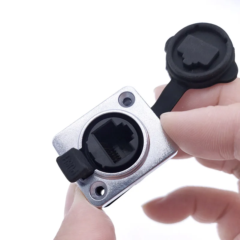 IP65 Waterproof RJ45 Panel Mount Connector 6 IP65 Waterproof RJ45 Panel Mount Connector - Image 6